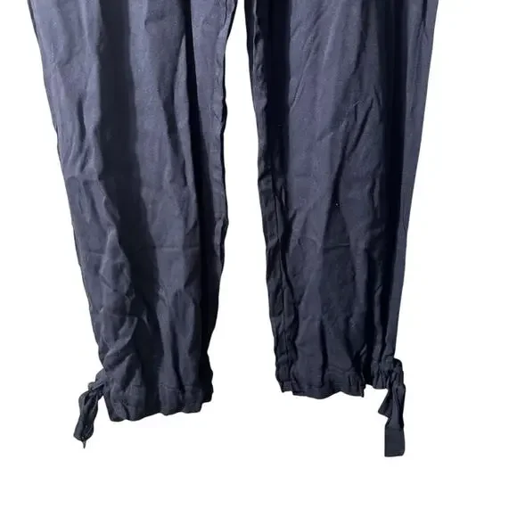 NEW Lulus Sebastian Black Pants Size Large - Picture 8 of 13